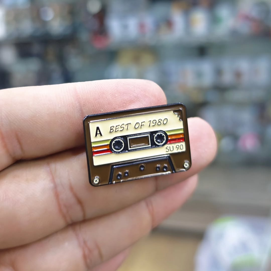 Cassette Old Scholl Best Of 80 Pins - Metal Pins