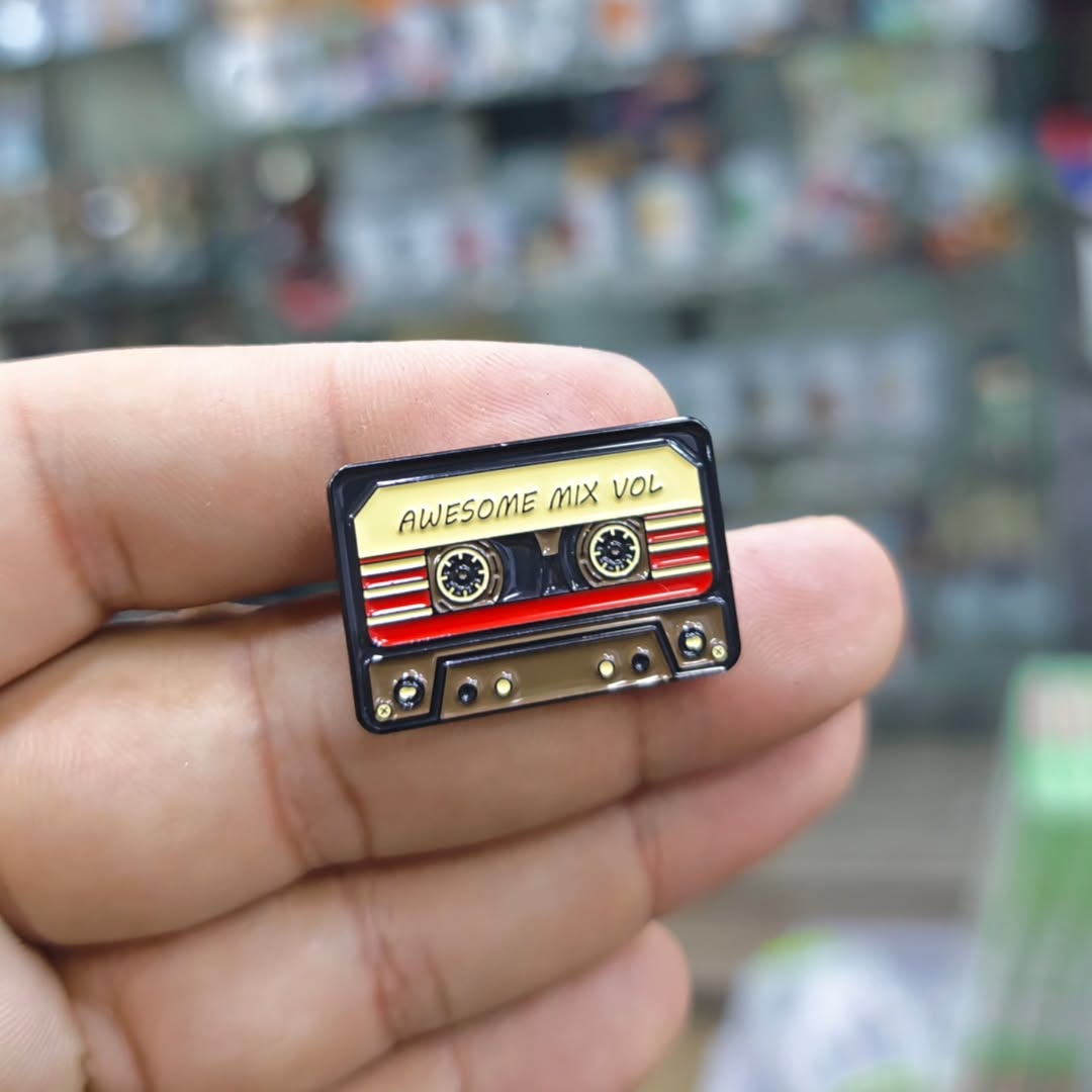 Cassette Old Scholl Awesome Mix Vol Pins - Metal Pins