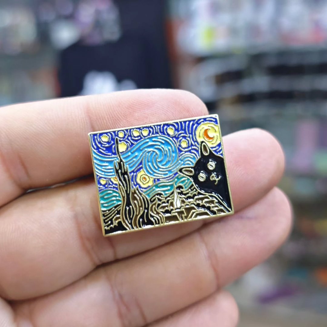 Van Gogh Pins - Metal Pins