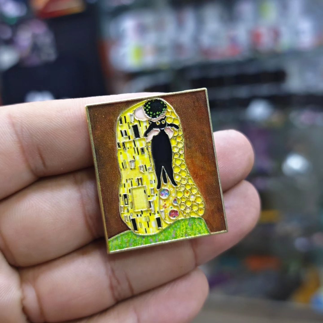 Gustav Klimt Pins - Metal Pins