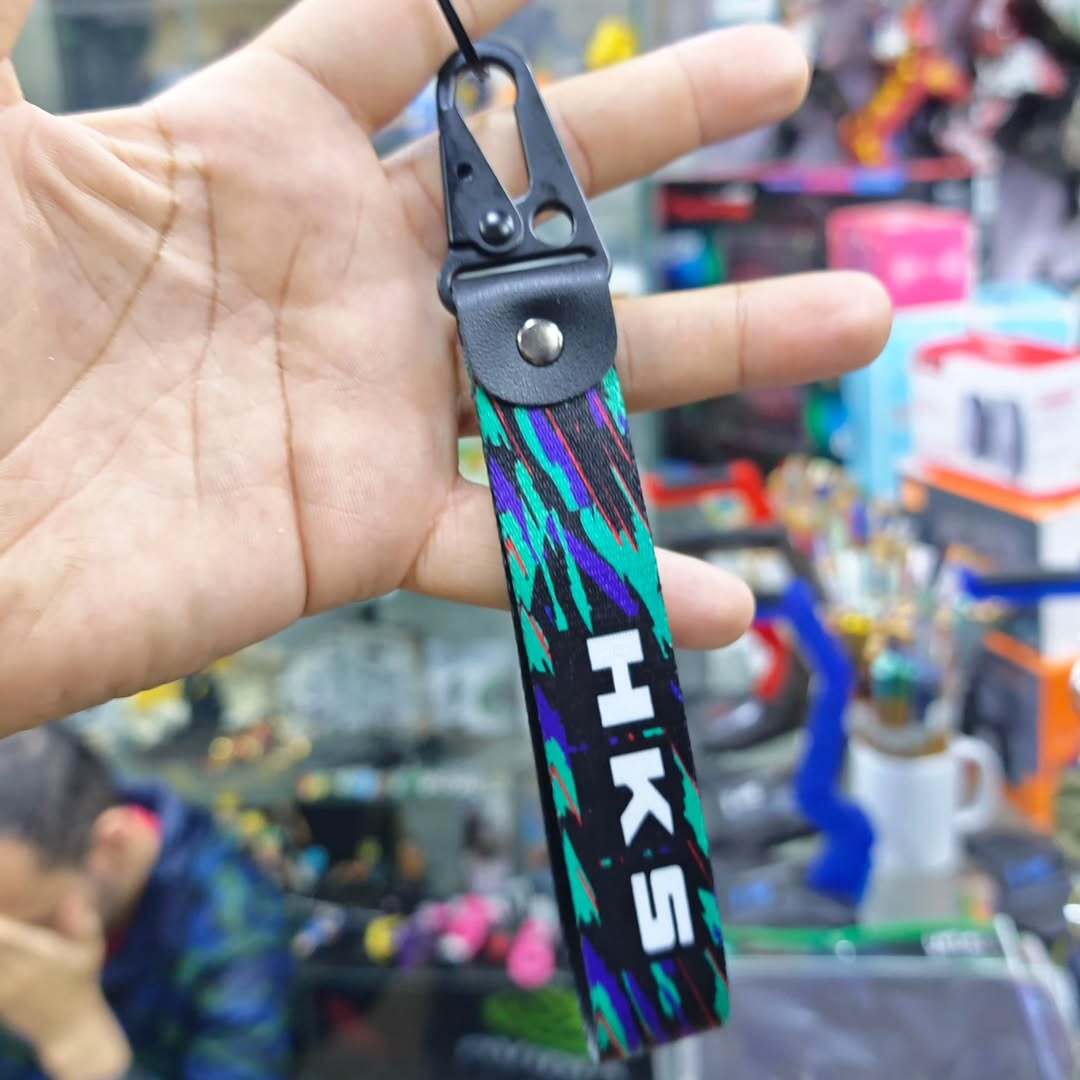 HKS Motorcycle Sport Car Keychain - Keychain