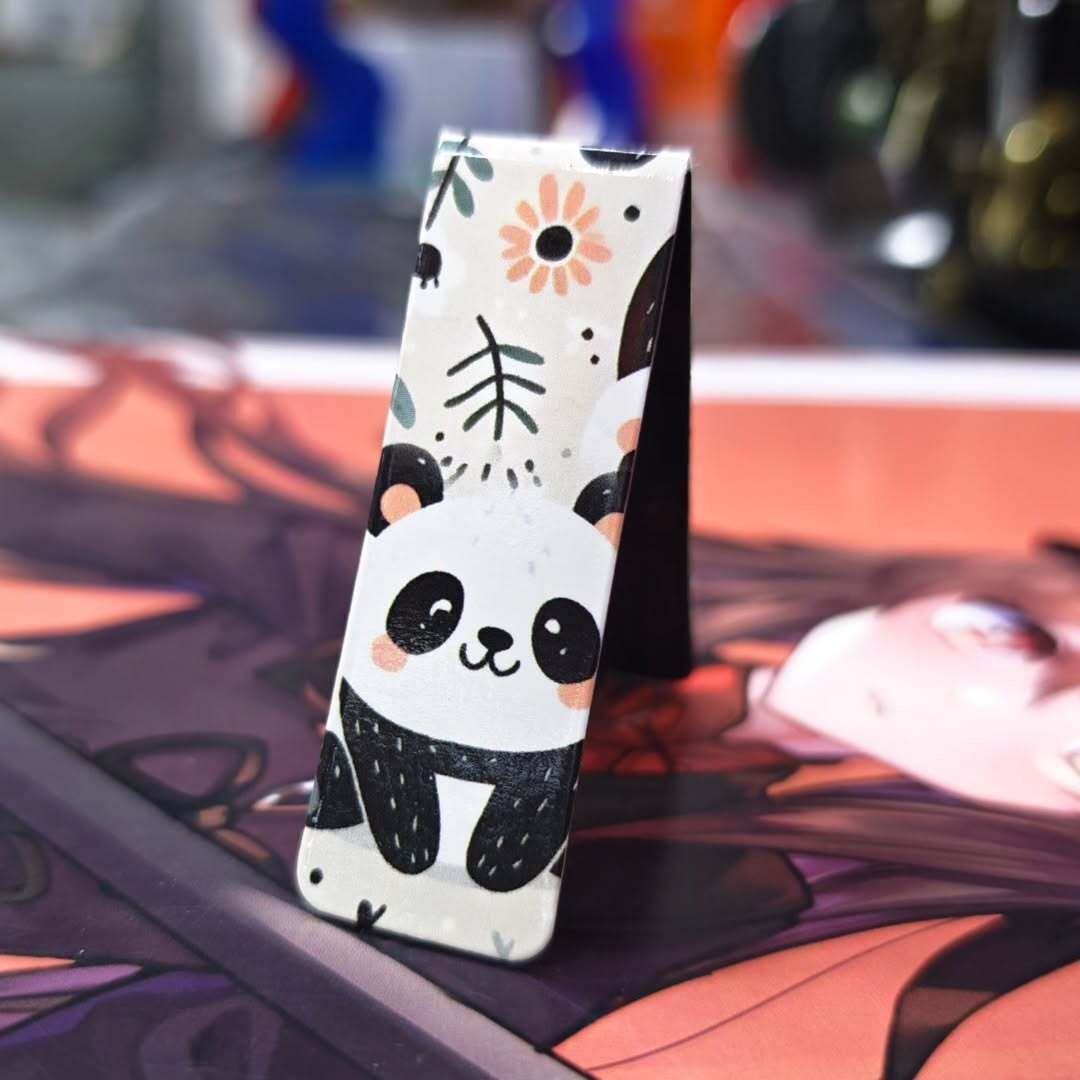 Panda Magnetic Bookmark - Bookmark