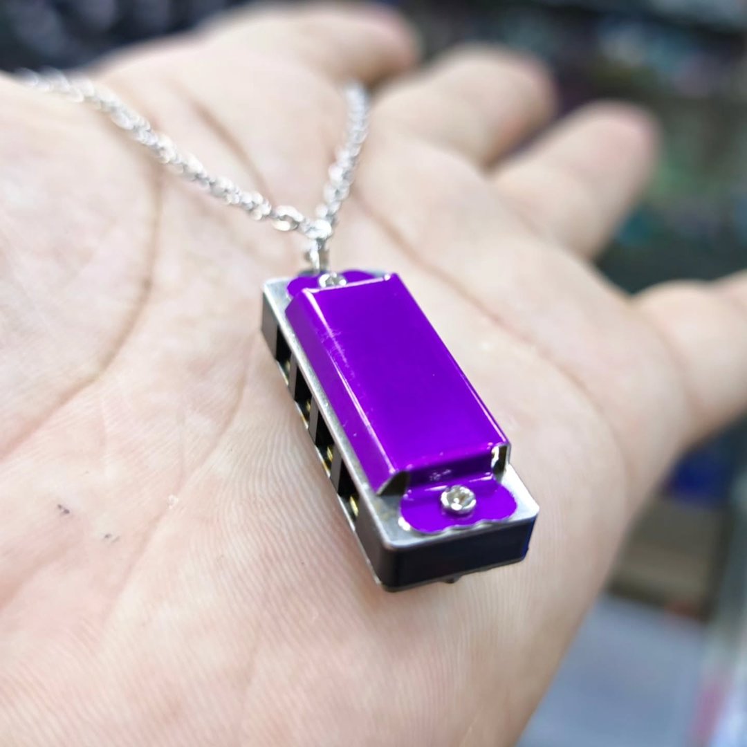 Harmonica Necklace - Necklace