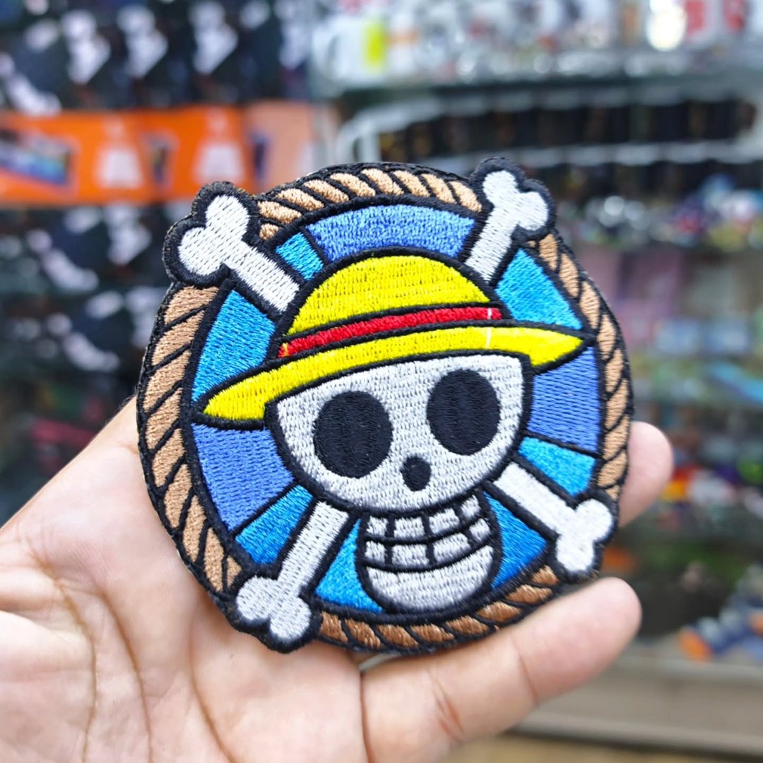 Embroidered Patch One Piece 95 x 95 MM - Embroidered Patch