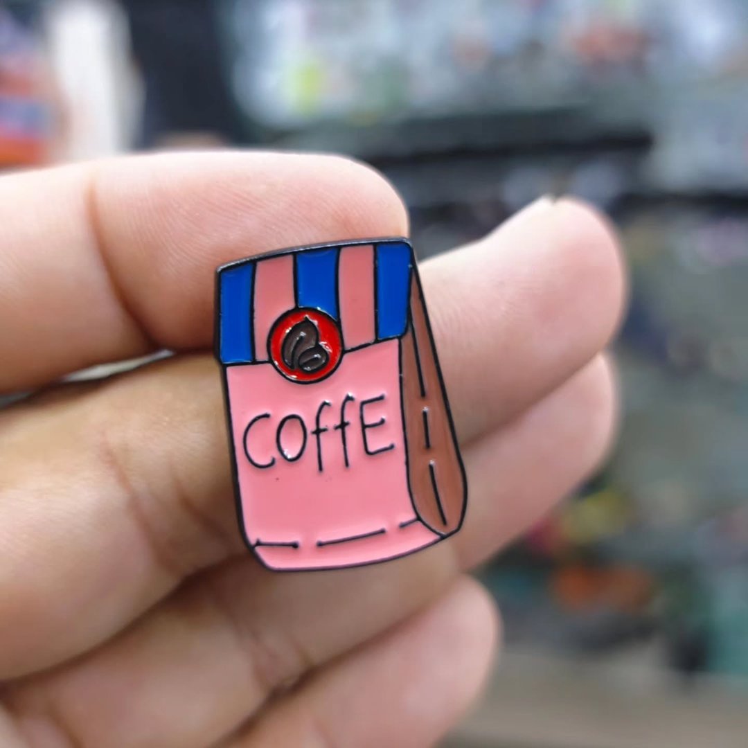 Coffee Pack Pins - Metal Pins