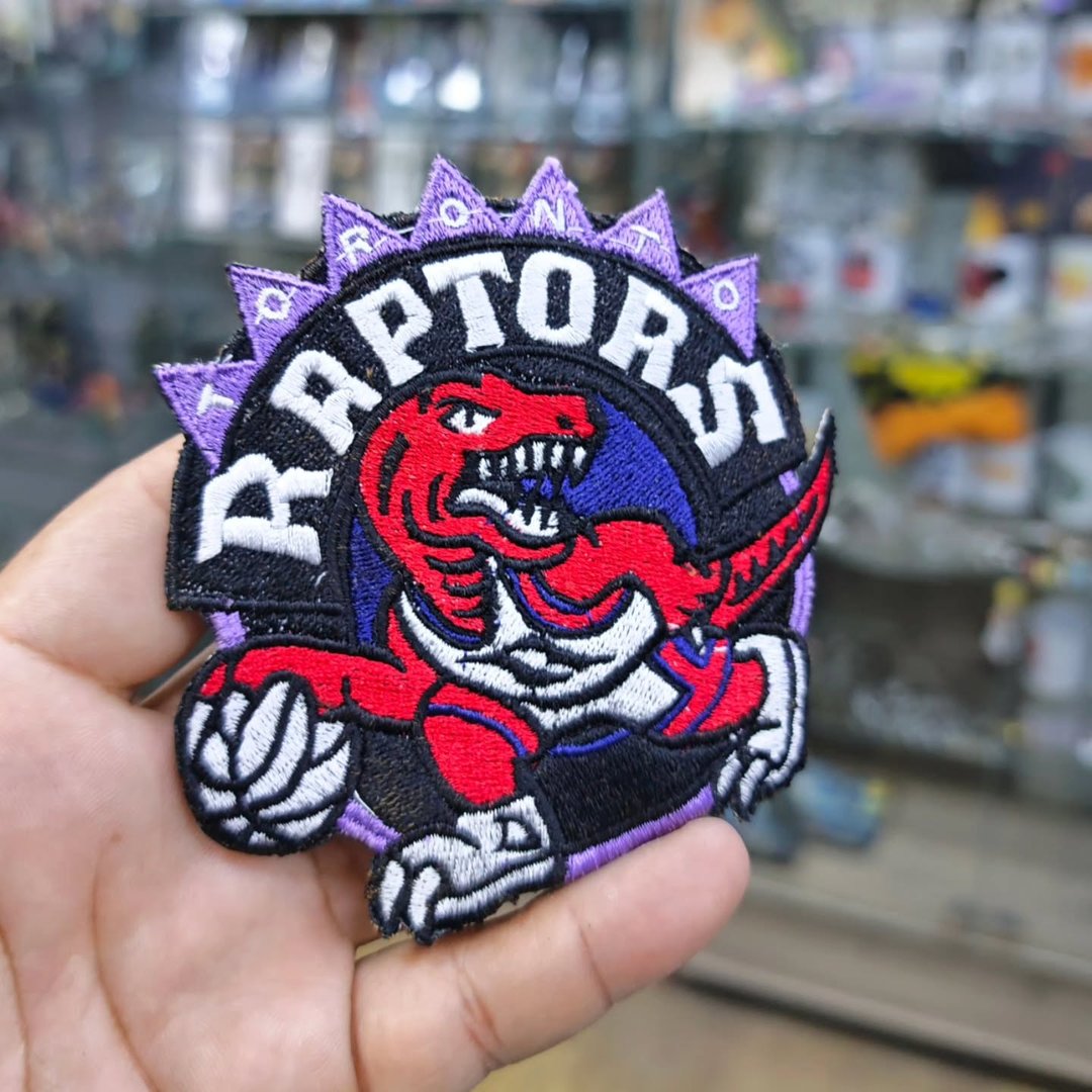 Embroidered Patch Toronto Raptors 100 x 105 MM - Embroidered Patch