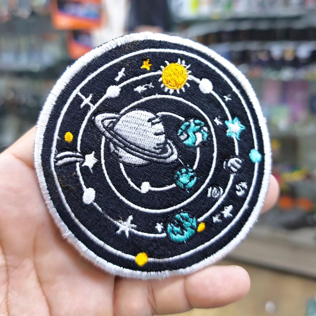 Embroidered Patch Space Galaxy 95x95 CM - Embroidered Patch
