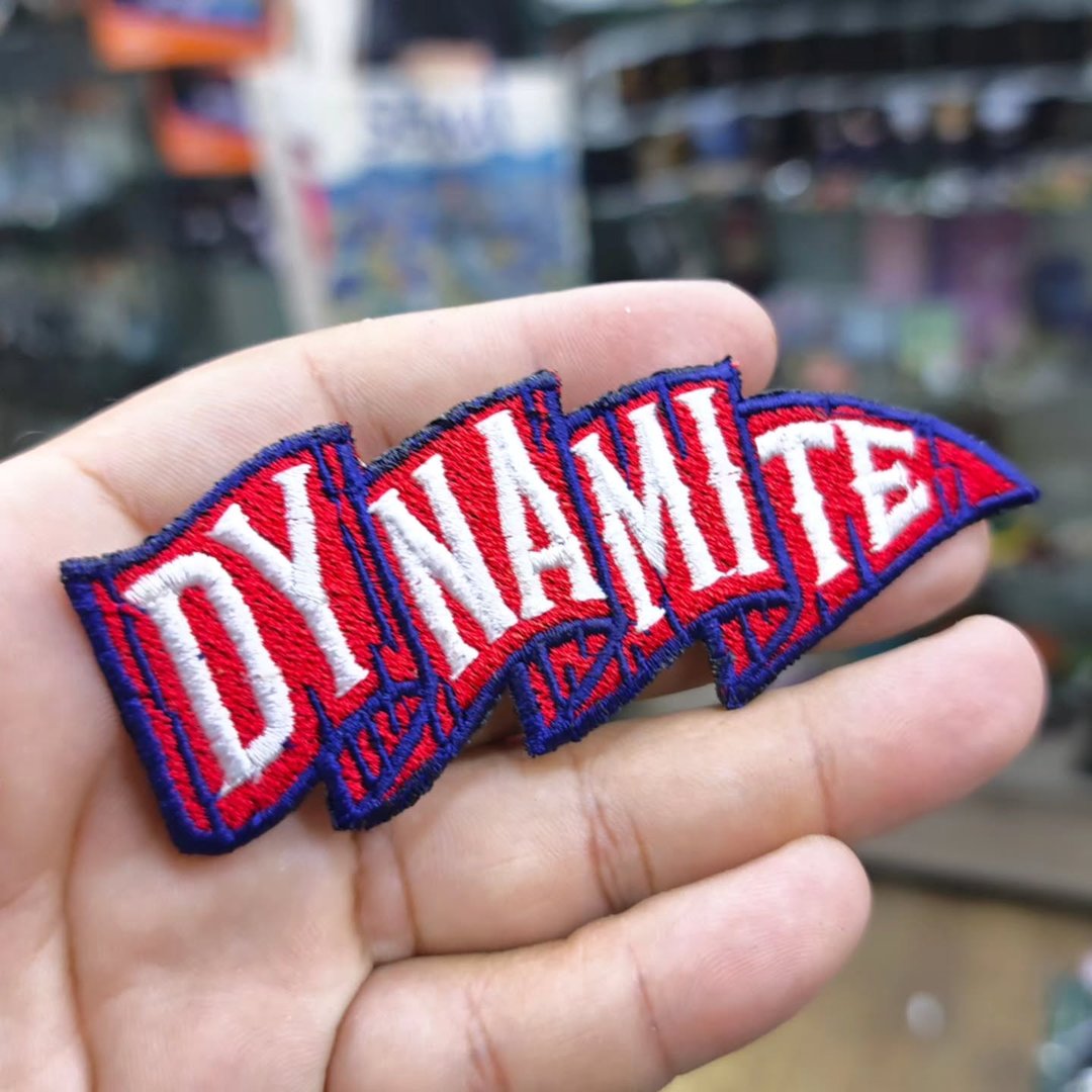 Embroidered Patch Dynamite 100x45 CM - Embroidered Patch