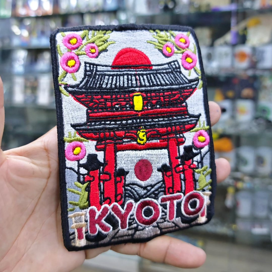 Embroidered Patch Kyoto 105 x 145 MM - Embroidered Patch