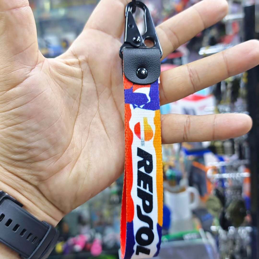 Repsol Motorcycle Sport Car Keychain - Keychain