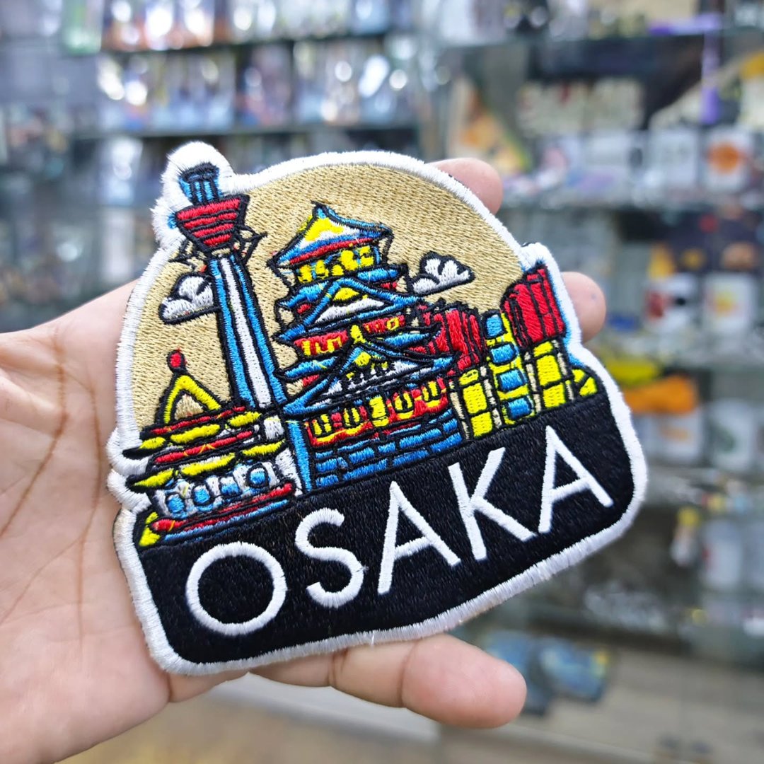 Embroidered Patch Osaka 120 x 115 MM - Embroidered Patch