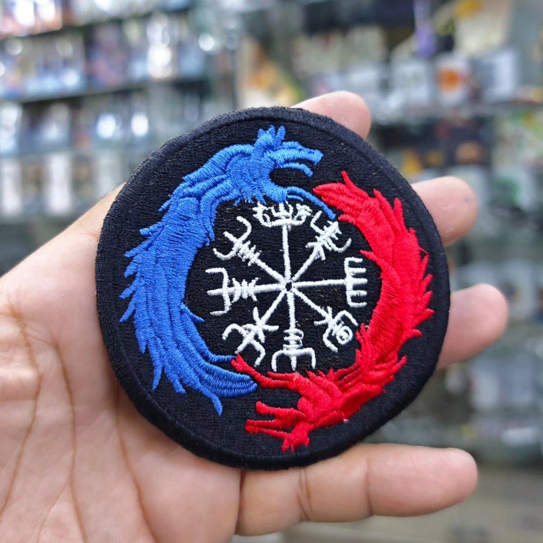 Embroidered Patch God Of War 90 x 90 MM - Embroidered Patch