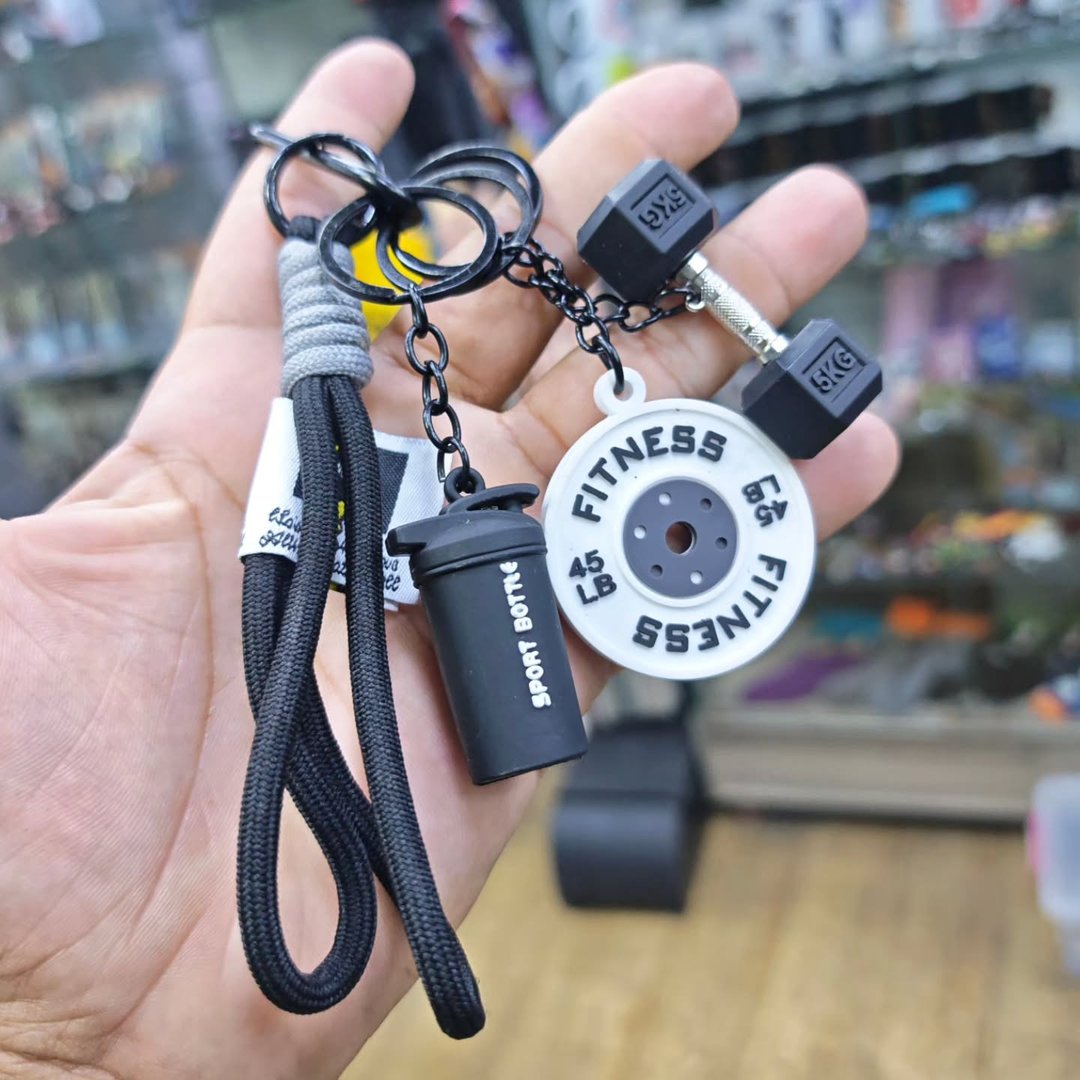 Bodybuilding Keychain - Keychain