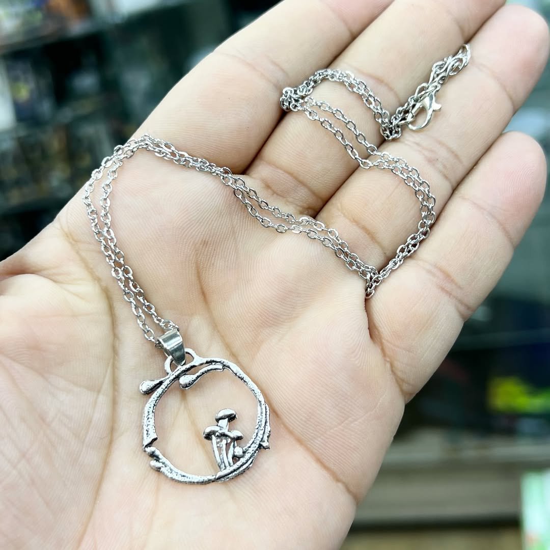 Mushroom Necklace #84 - Necklace