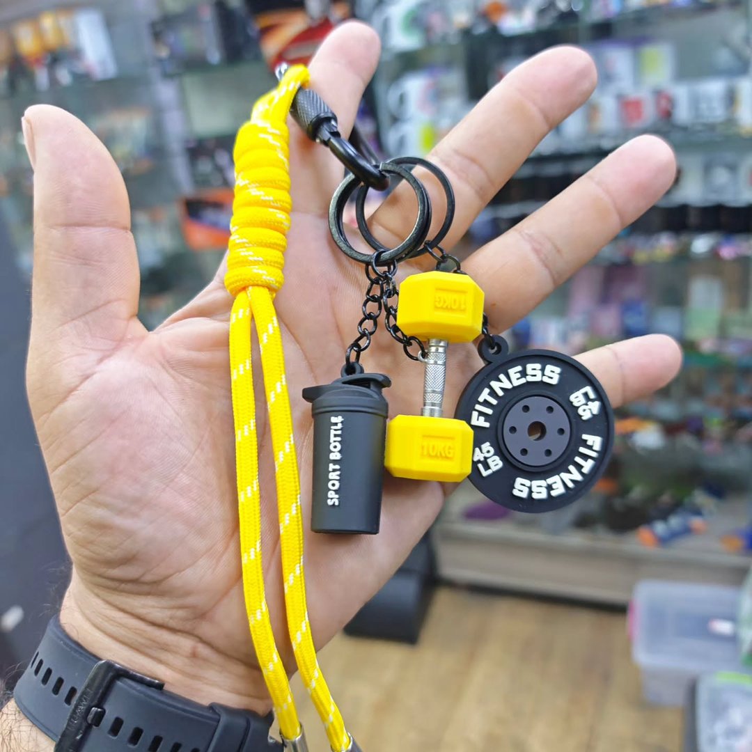 Bodybuilding Keychain - Keychain