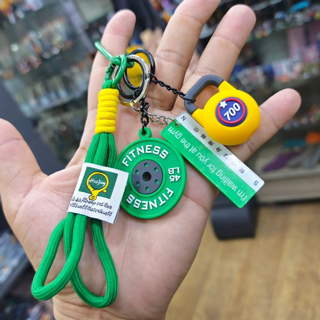 Bodybuilding Keychain - Keychain