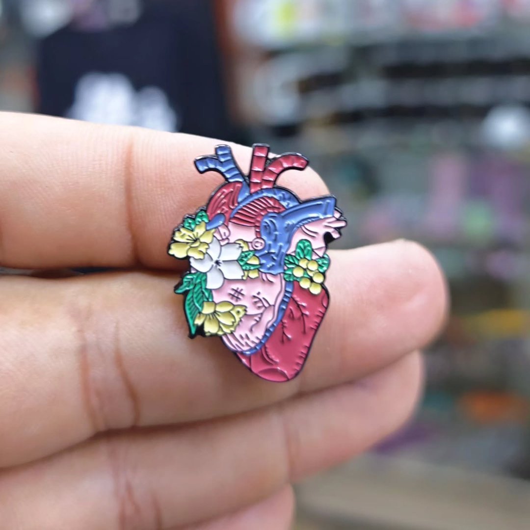 Heart Pins - Metal Pins