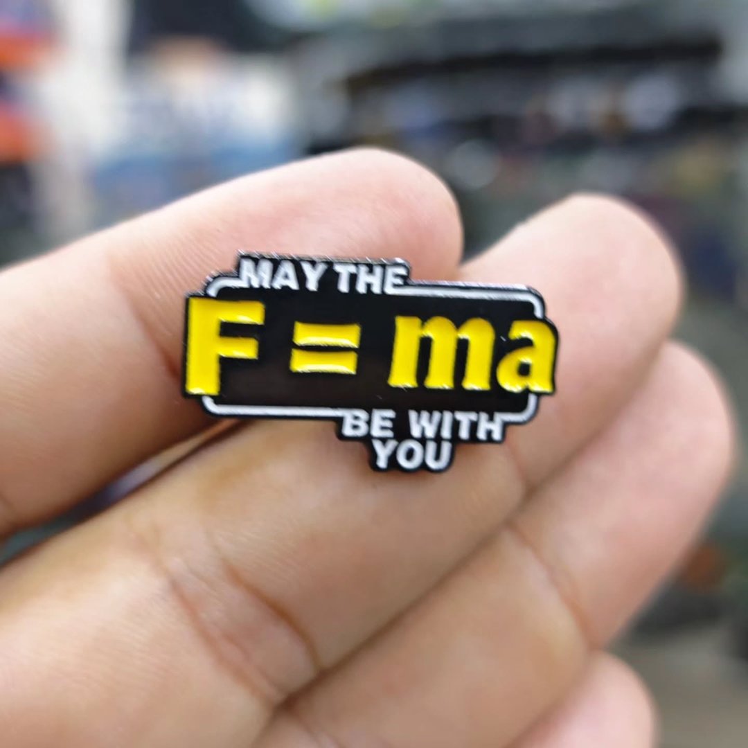 May The F MA Be With You Pins - Metal Pins