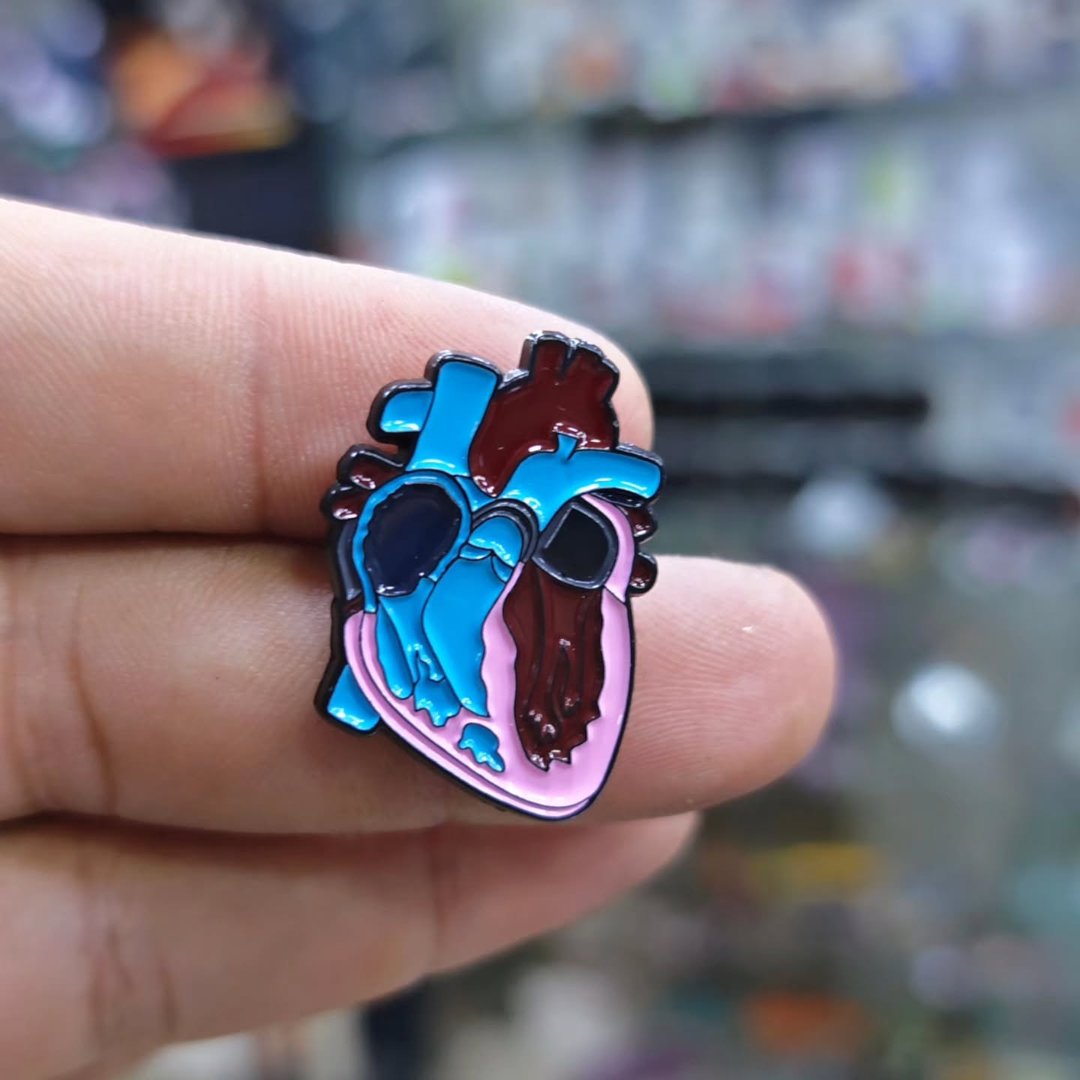 Heart Pins - Metal Pins