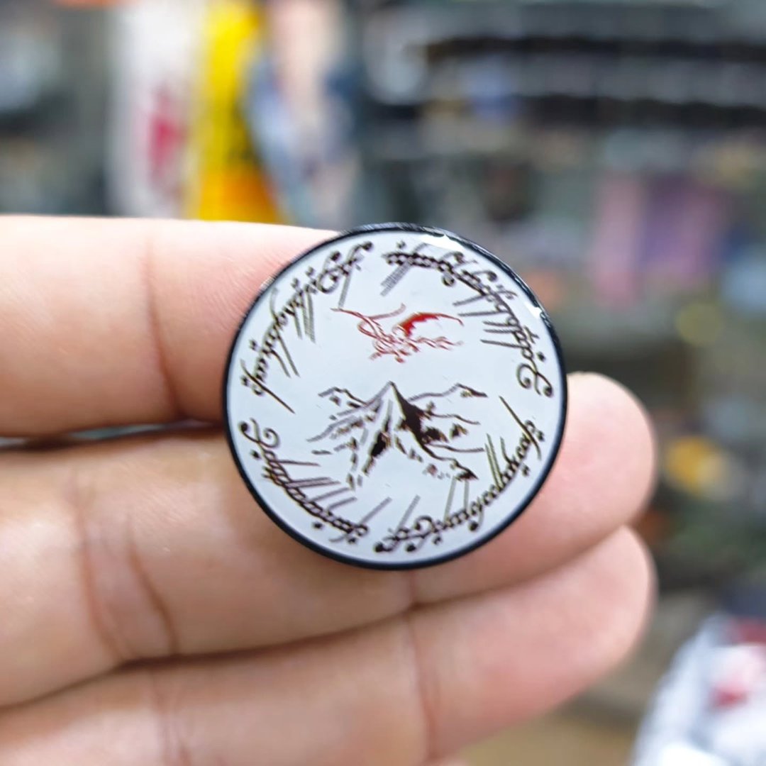 The Lord Of The Ring Pins - Metal Pins