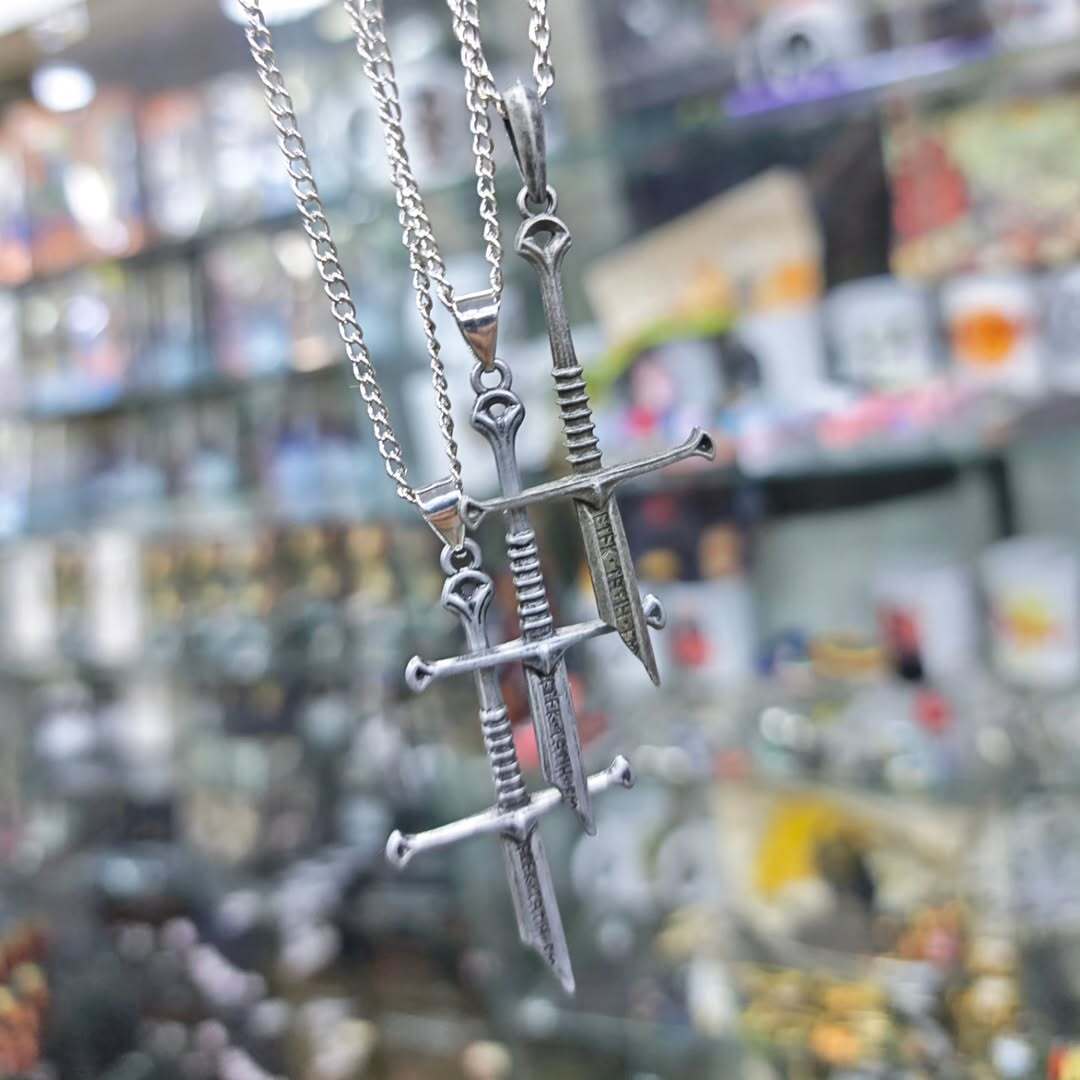 Lord of the Rings Broken Sword Narsil Necklace - Necklace