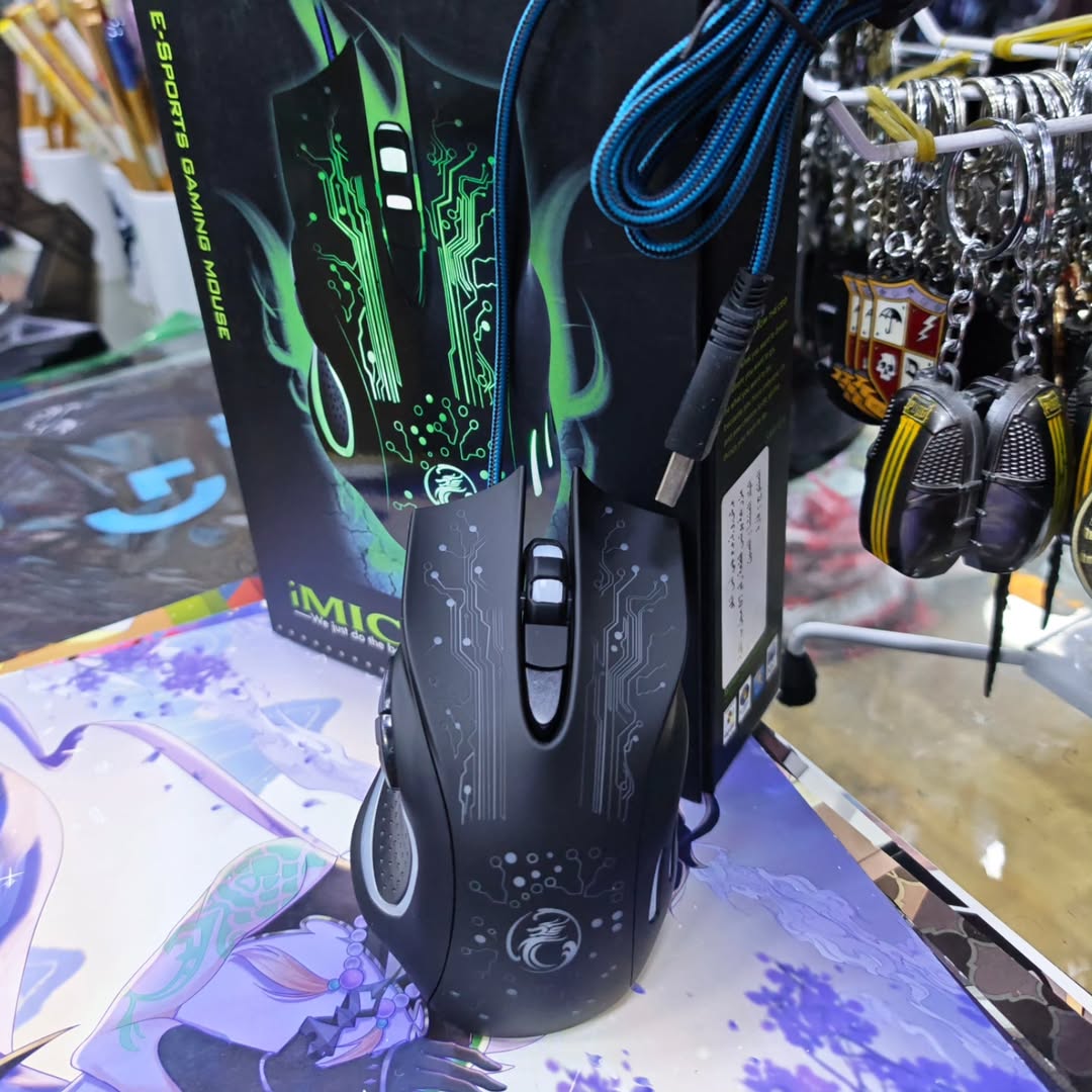 Imice X9 Wired Gaming Mouse - Computer Equipment