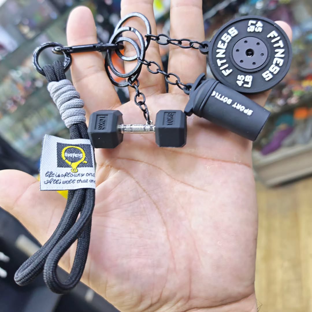 Bodybuilding Keychain - Keychain