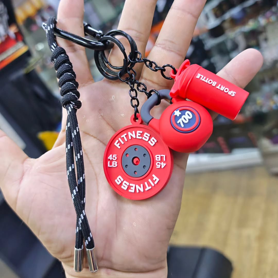 Bodybuilding Keychain - Keychain