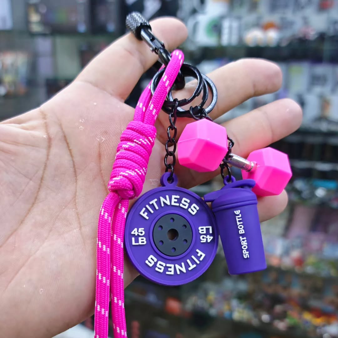 Bodybuilding Keychain - Keychain