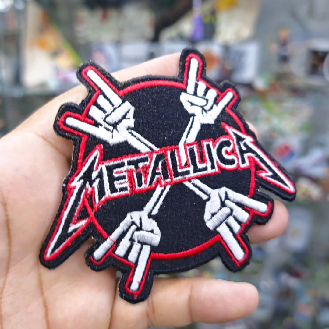 Embroidered Patch Metallica 110 x 110 MM - Embroidered Patch