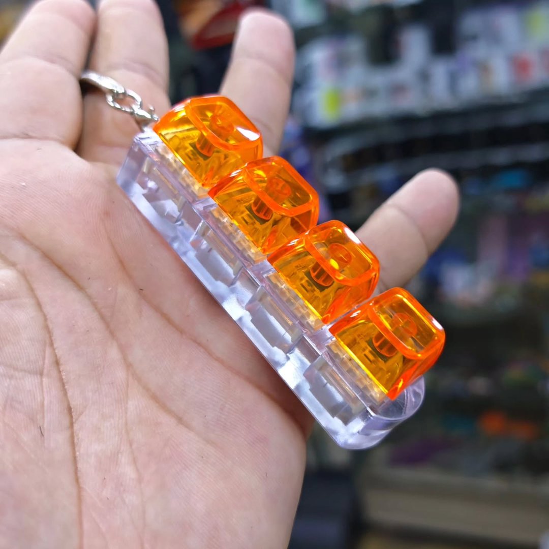 Anti Stress Keyboard Keychain - Keychain