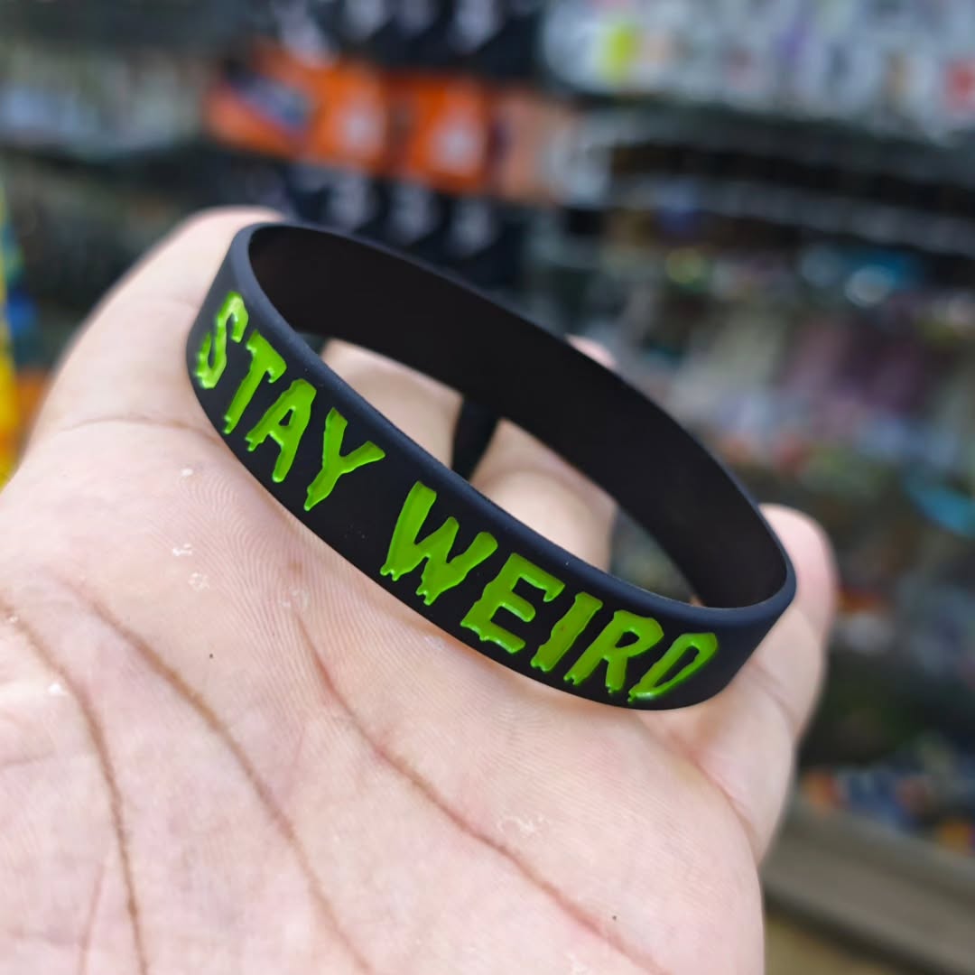 Stay Weird Silicone Bracelet - Bracelet