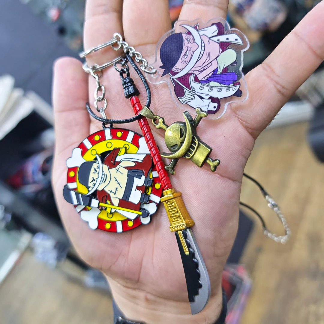 One Piece White Beard Promotion Pack - Keychain