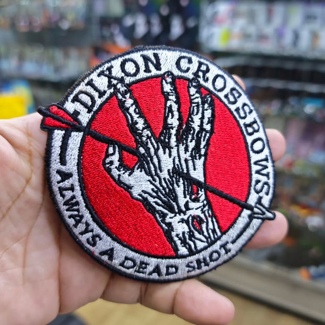 Embroidered Patch The Walking Dead Dixon 100 x 105 MM - Embroidered Patch