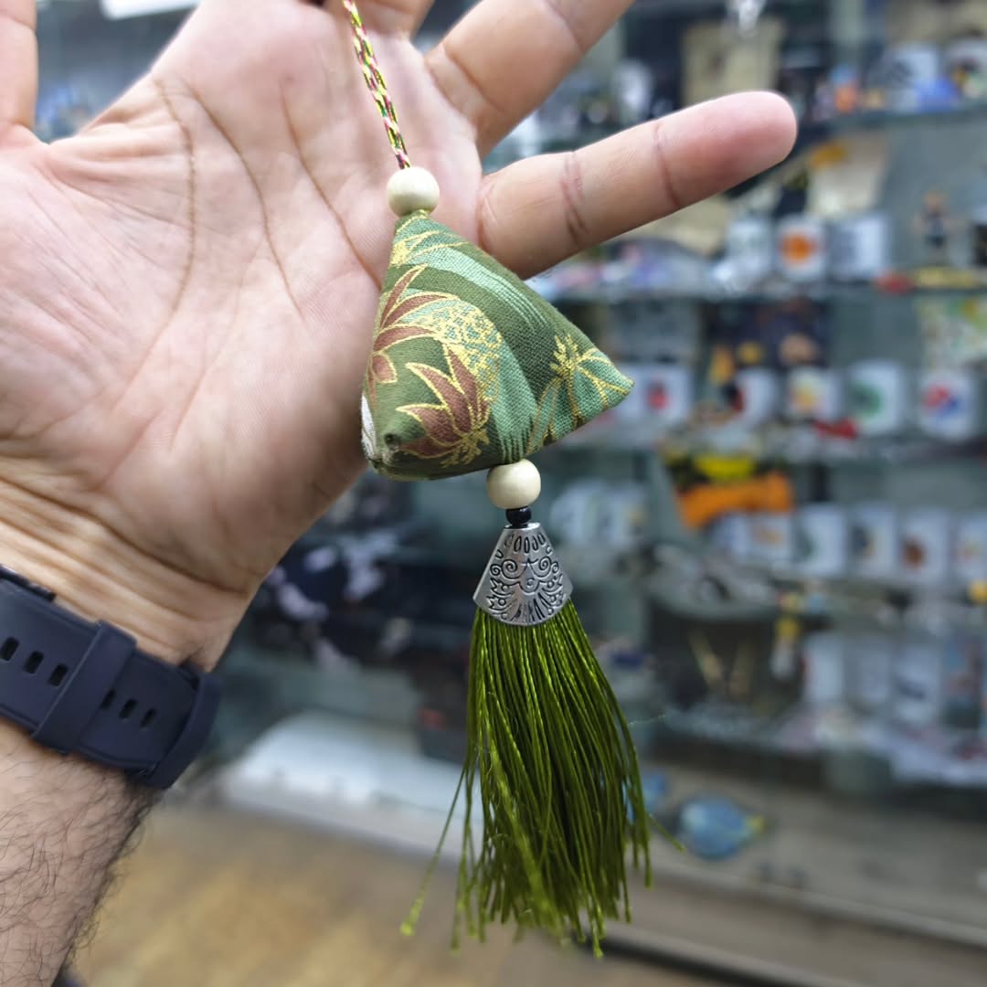 Chinese Pom Poms - Keychain