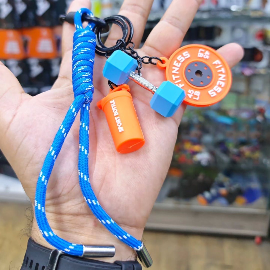 Bodybuilding Keychain - Keychain