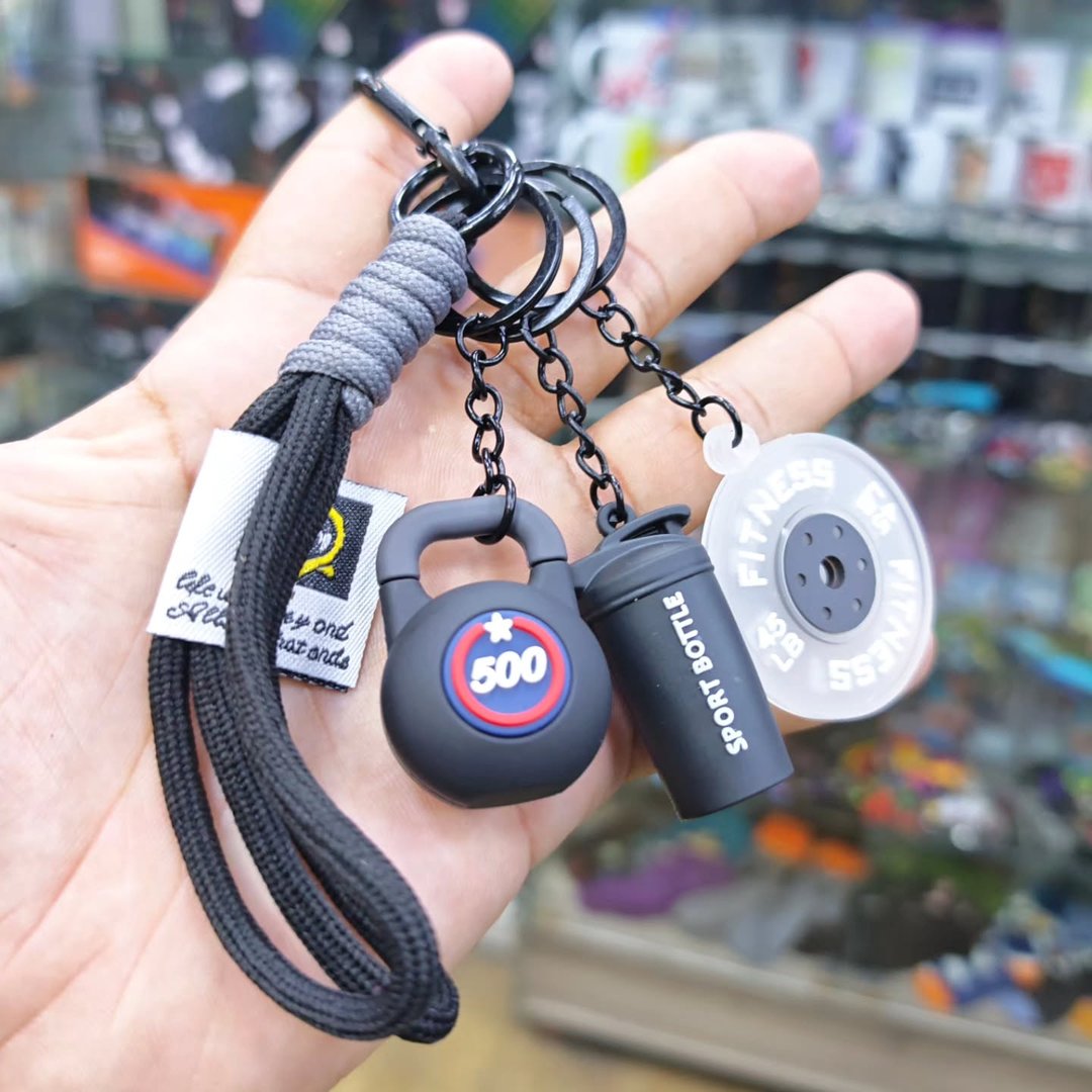 Bodybuilding Keychain - Keychain